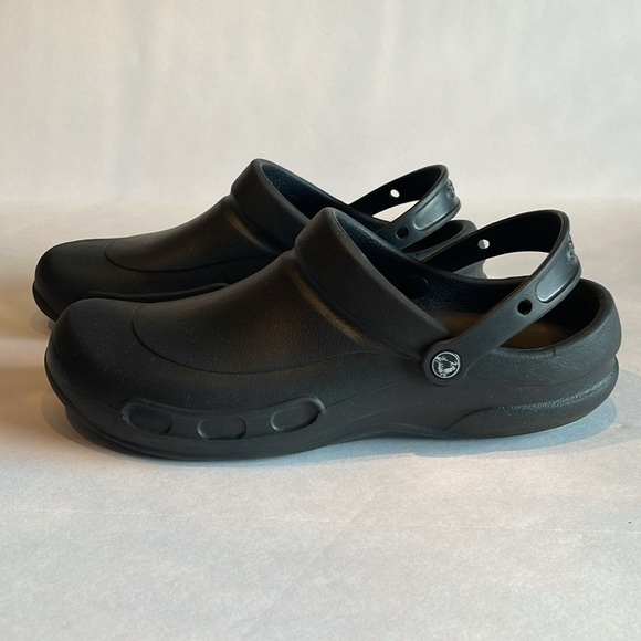 Crocs Bistro Work Black Clogs - Picture 5 of 10